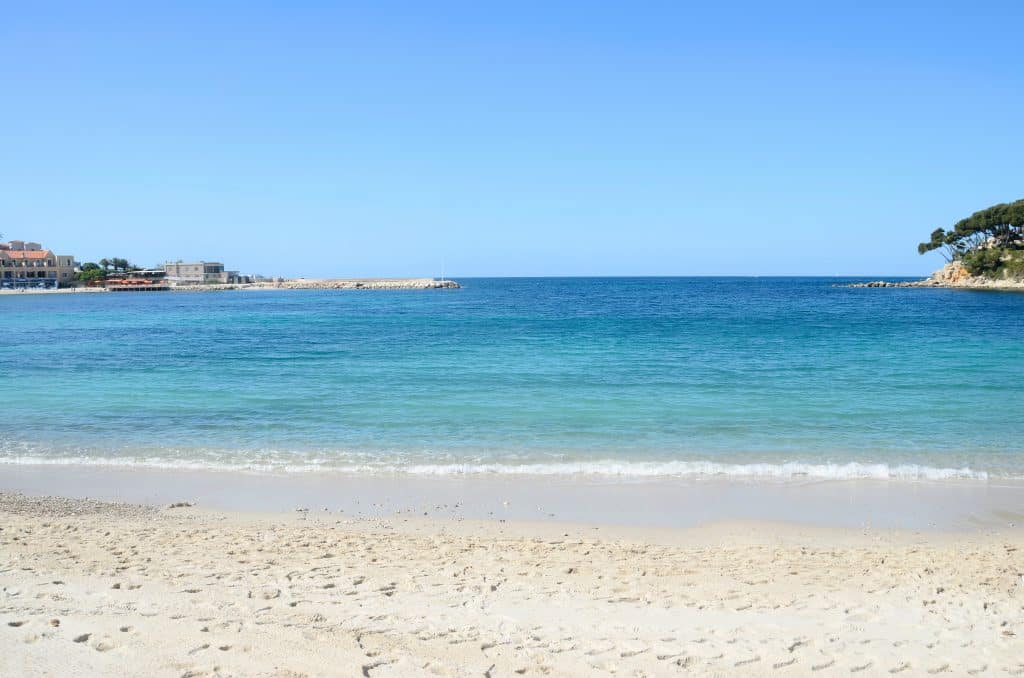 Plage de Renecros à Bandol